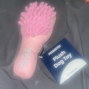 Pink Plush Dog Toy